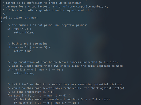 Primality Instrumentation